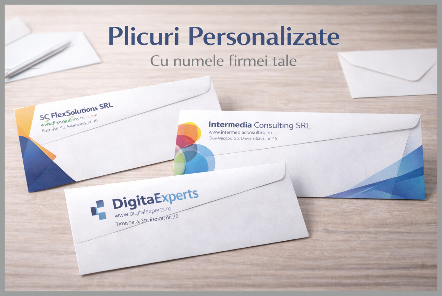Plicuri Personalizate