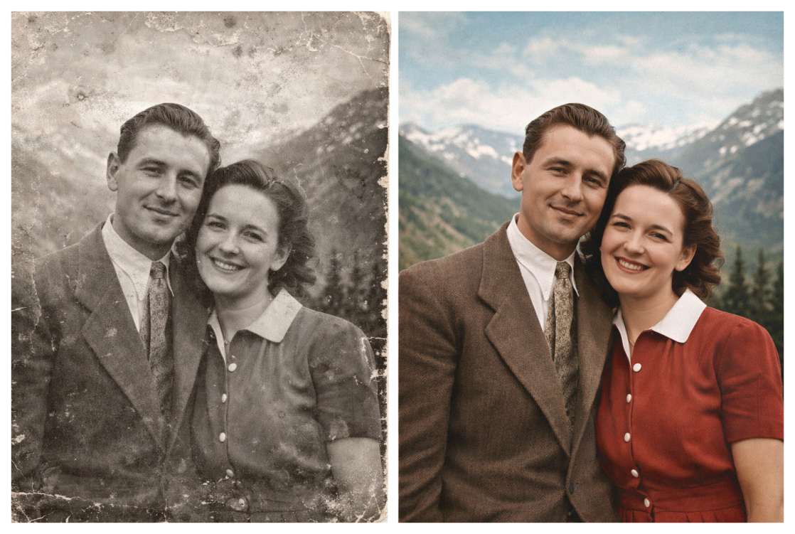 Restaurare Fotografie Veche